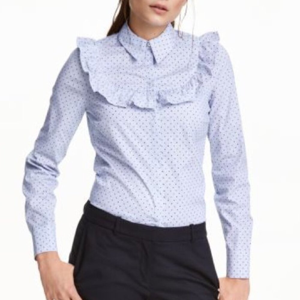 H&M Frill Blouse